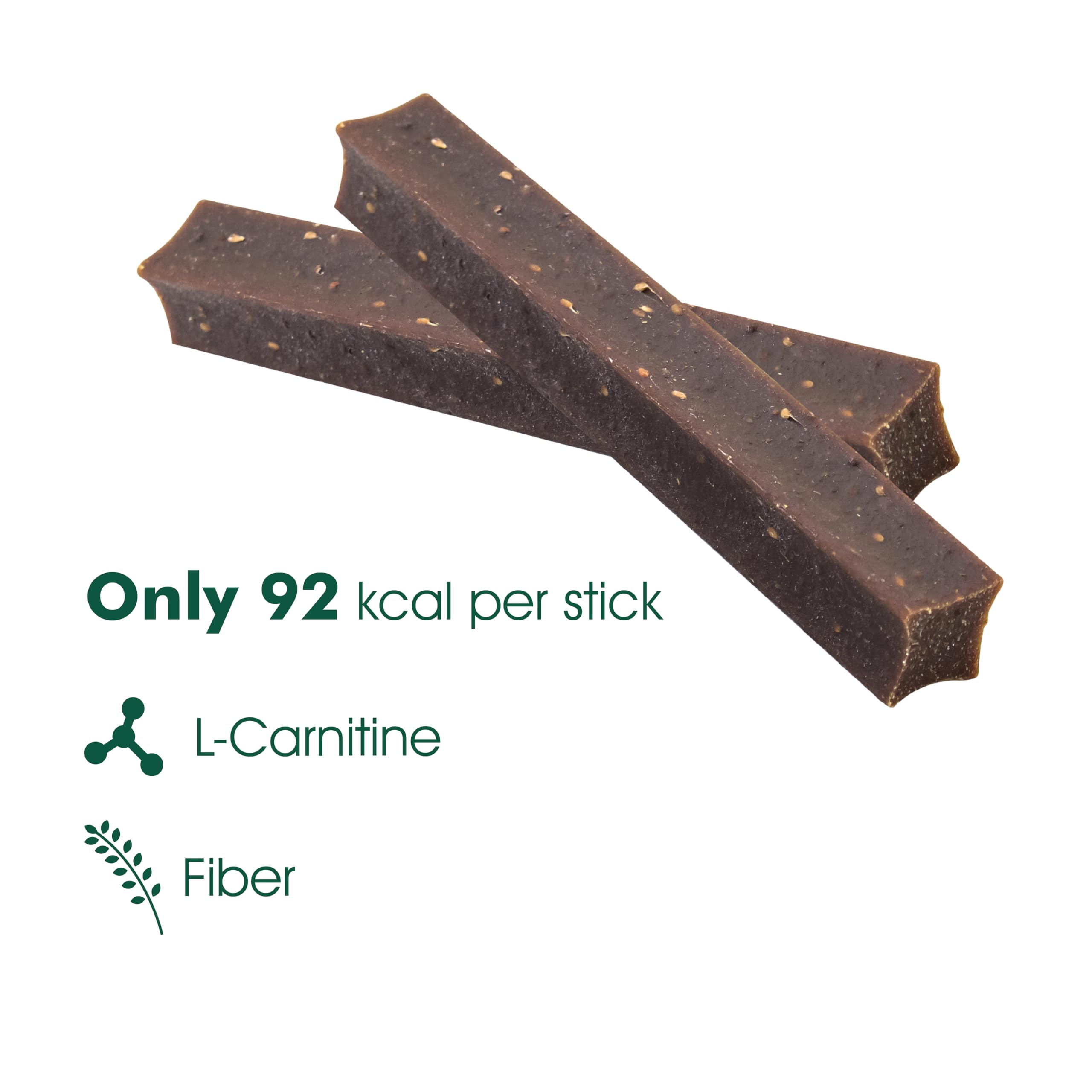 Detalle de L-Carnitina en N-Bone Get Naked, apoyo al metabolismo canino.