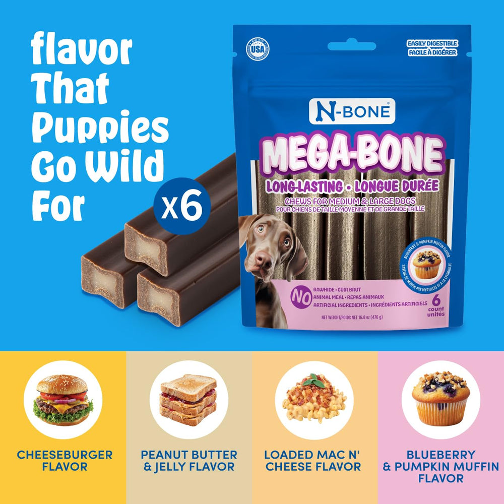 N-Bone Mega-Bone hecho en Estados Unidos, calidad y trazabilidad.