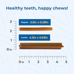 N-Bone Puppy Teething Sticks: primer plano del sabor Calabaza para dentición suave