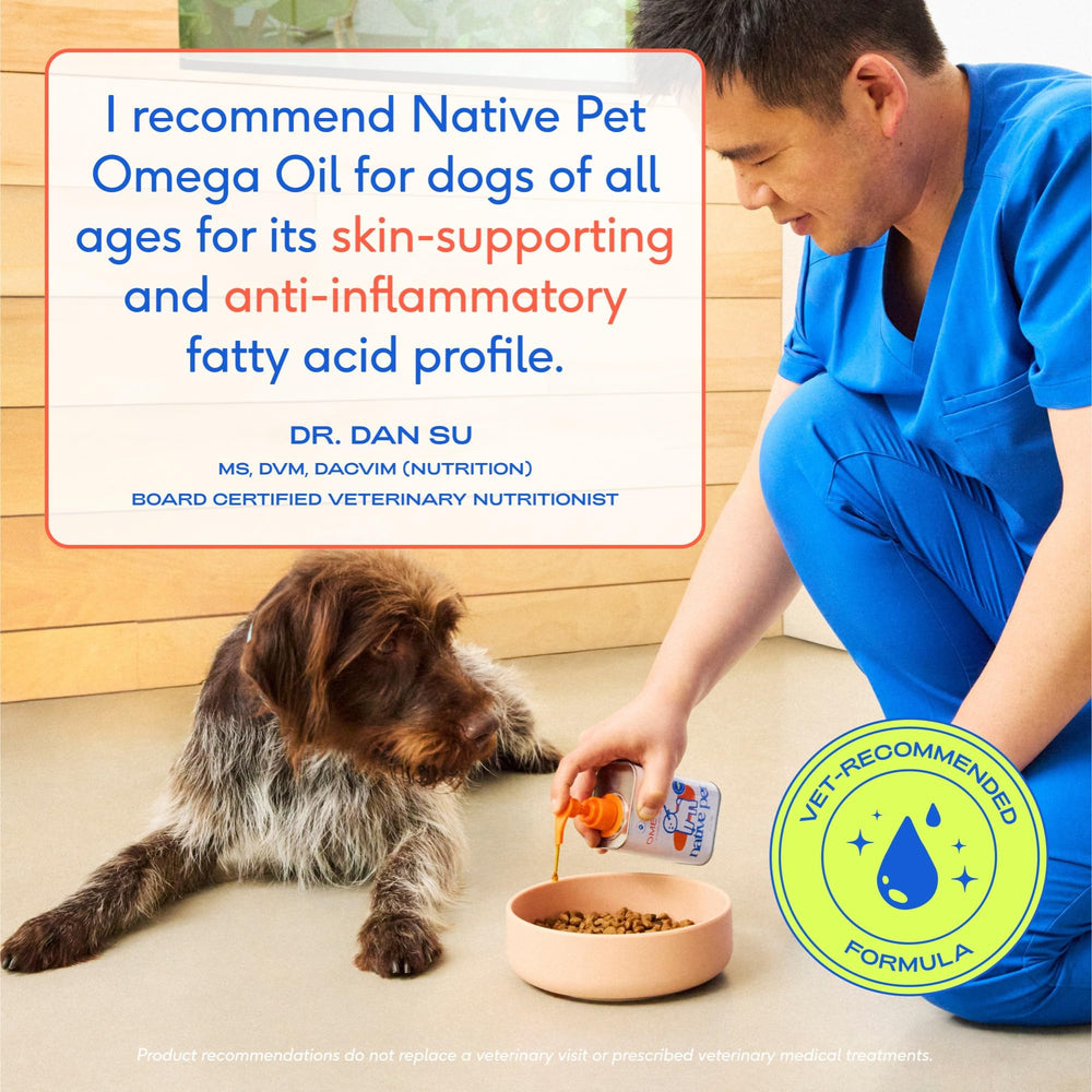 Native Pet Omega-3 salmón Alaska apto para perros y gatos de todas las edades.