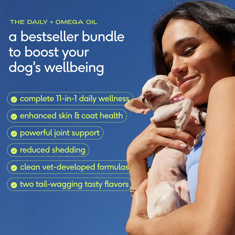 Native Pet bundle aceite salmon alaska, fuente omega-3 para pelaje y piel
