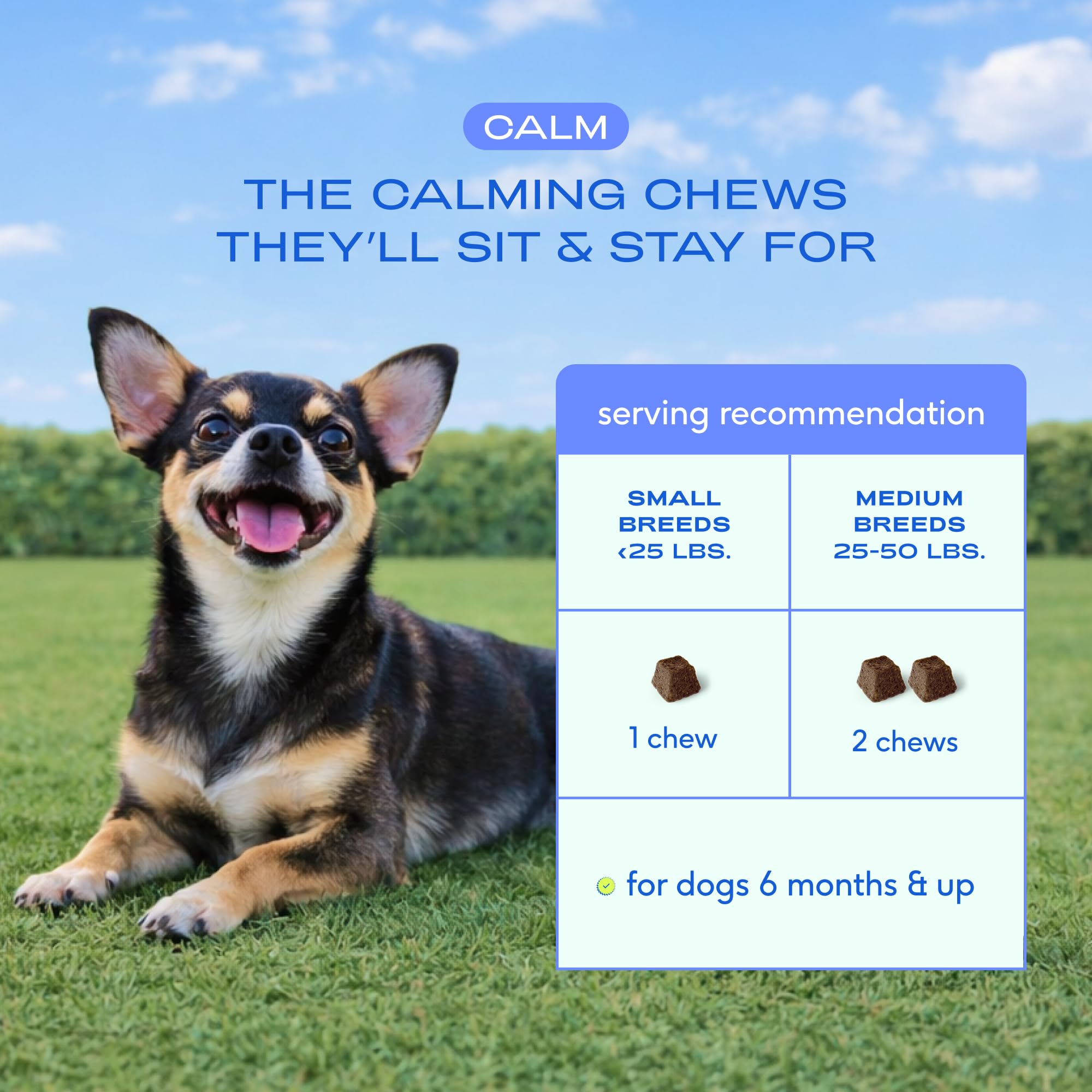 Native Pet Calming Chews: hecho en EE. UU. sin sabores artificiales
