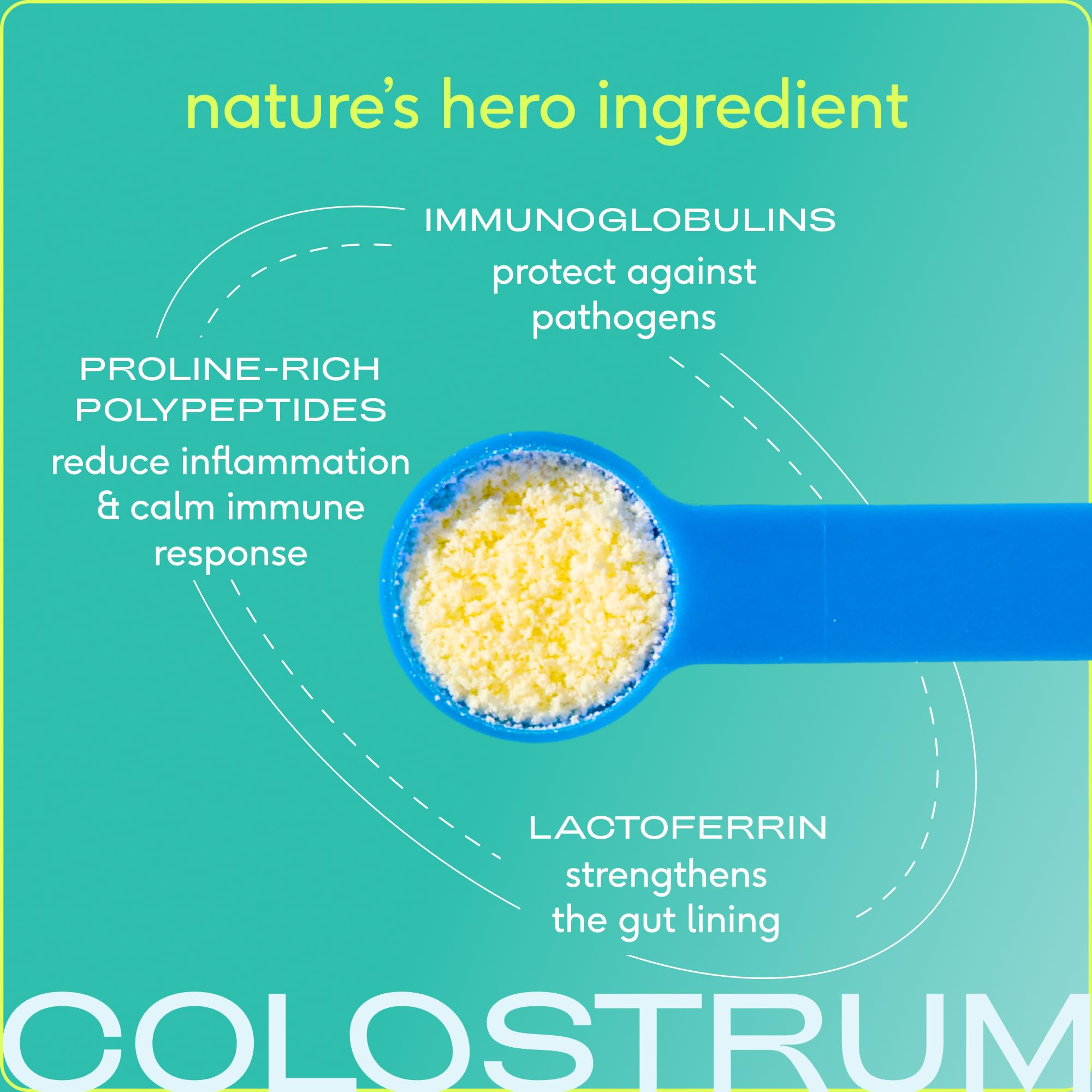 Native Pet Colostrum para uso diario, apto para todas las edades.