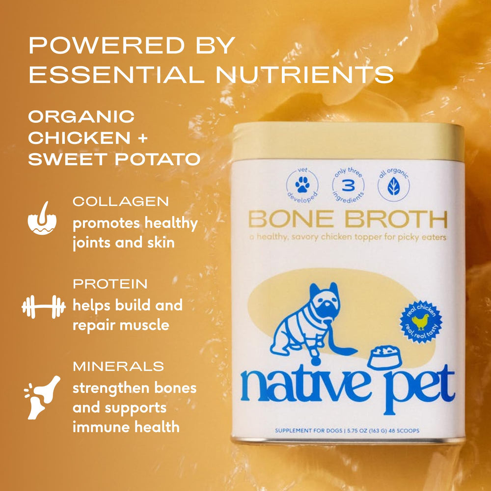 Native Pet ayuda a la digestión suave al añadirse a la comida diaria