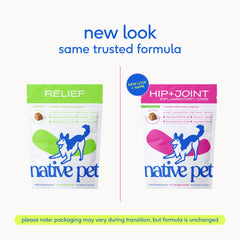 Native Pet Inflammatory Care air-dried chews close-up emphasizing real chicken flavor.