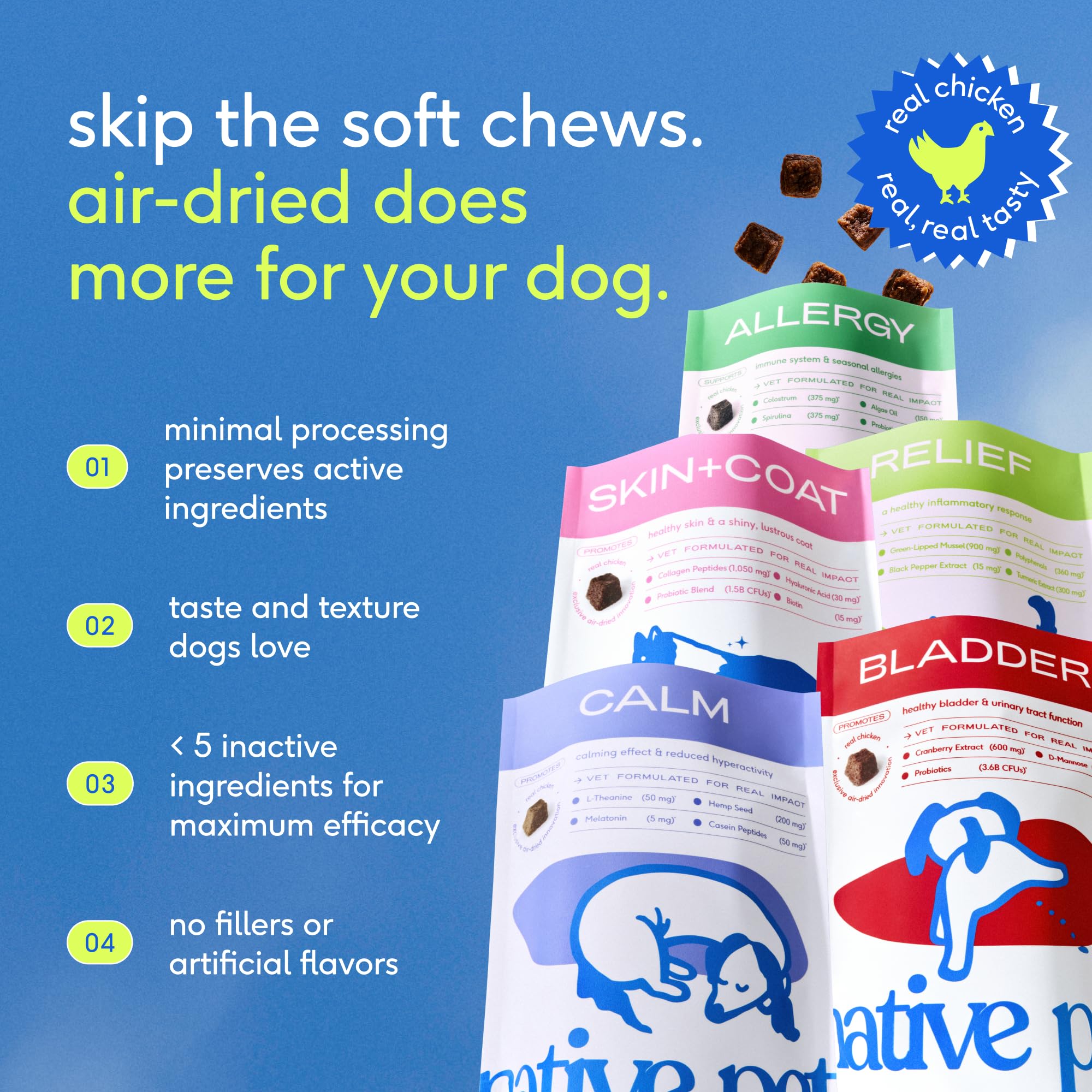 Native Pet Mobility Care apto para razas pequeñas y grandes.
