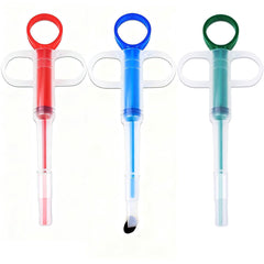 Naturahand empujador de pastillas para mascotas, juego de 3 piezas para gatos y perros.