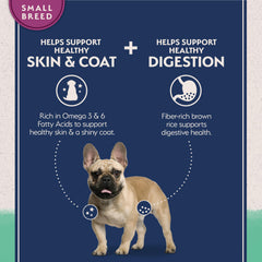 Fórmula sin granos de Natural Balance para perros de razas pequeñas