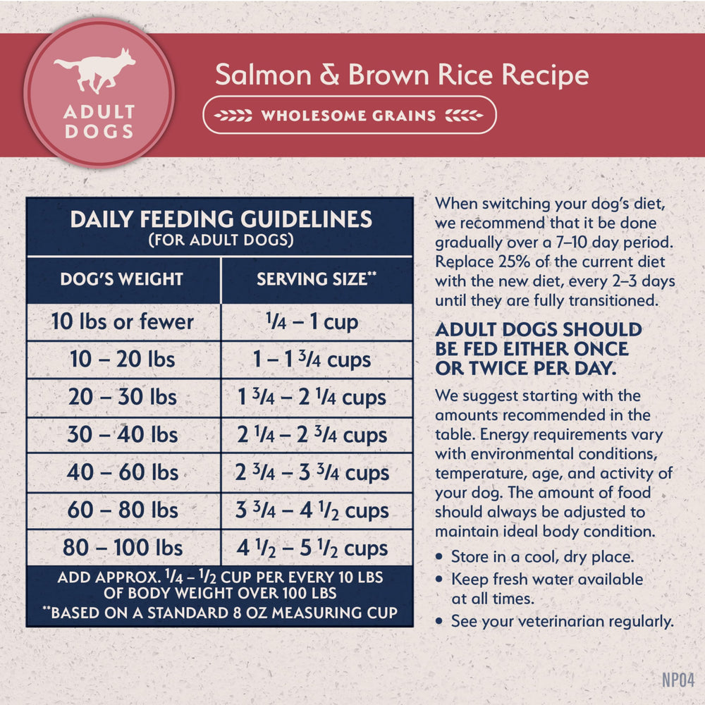 Proteína de salmón única en la receta de Natural Balance