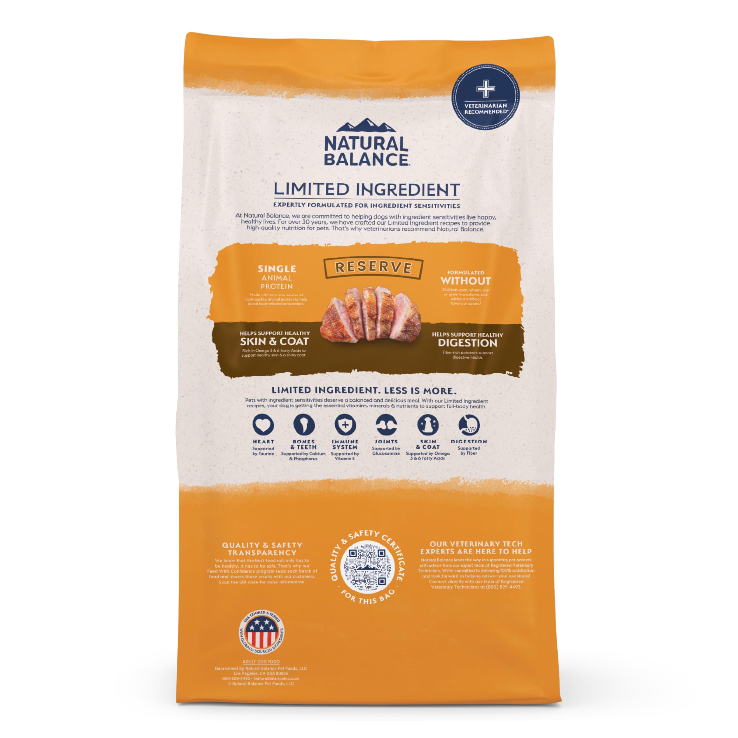 Natural Balance Alimento para perros sensibles, experiencia de uso suave.