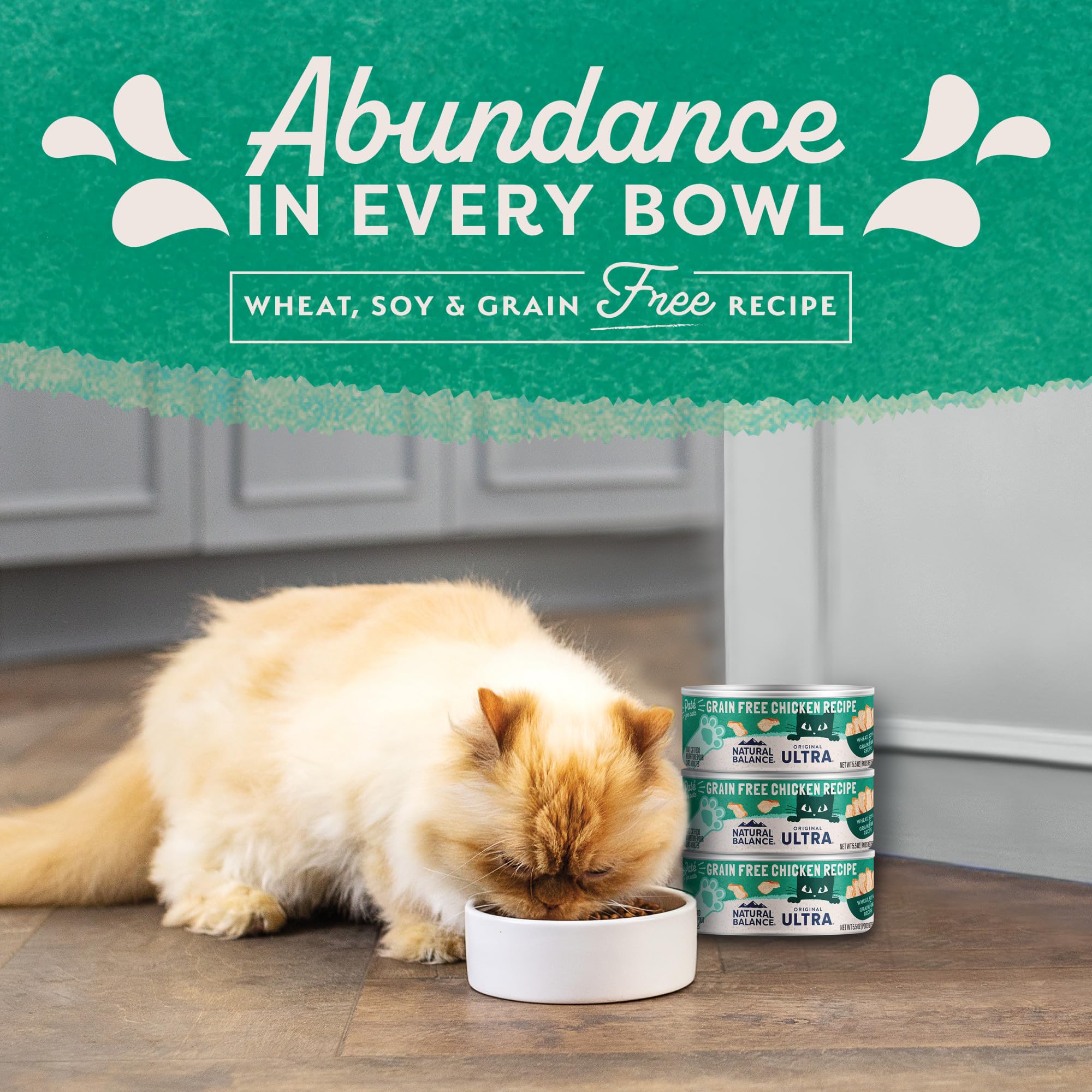 Natural Balance: aroma a pollo que invita a comer.