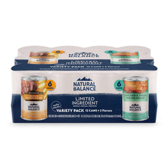 Natural Balance comida húmeda pato y papa, tazón sabroso y fácil de digerir para perros.