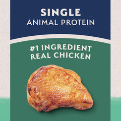 Croquetas sin granos con pollo como proteína principal de Natural Balance
