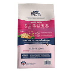 Natural Balance Fat Cats, harina de pollo como primer ingrediente para músculos fuertes.