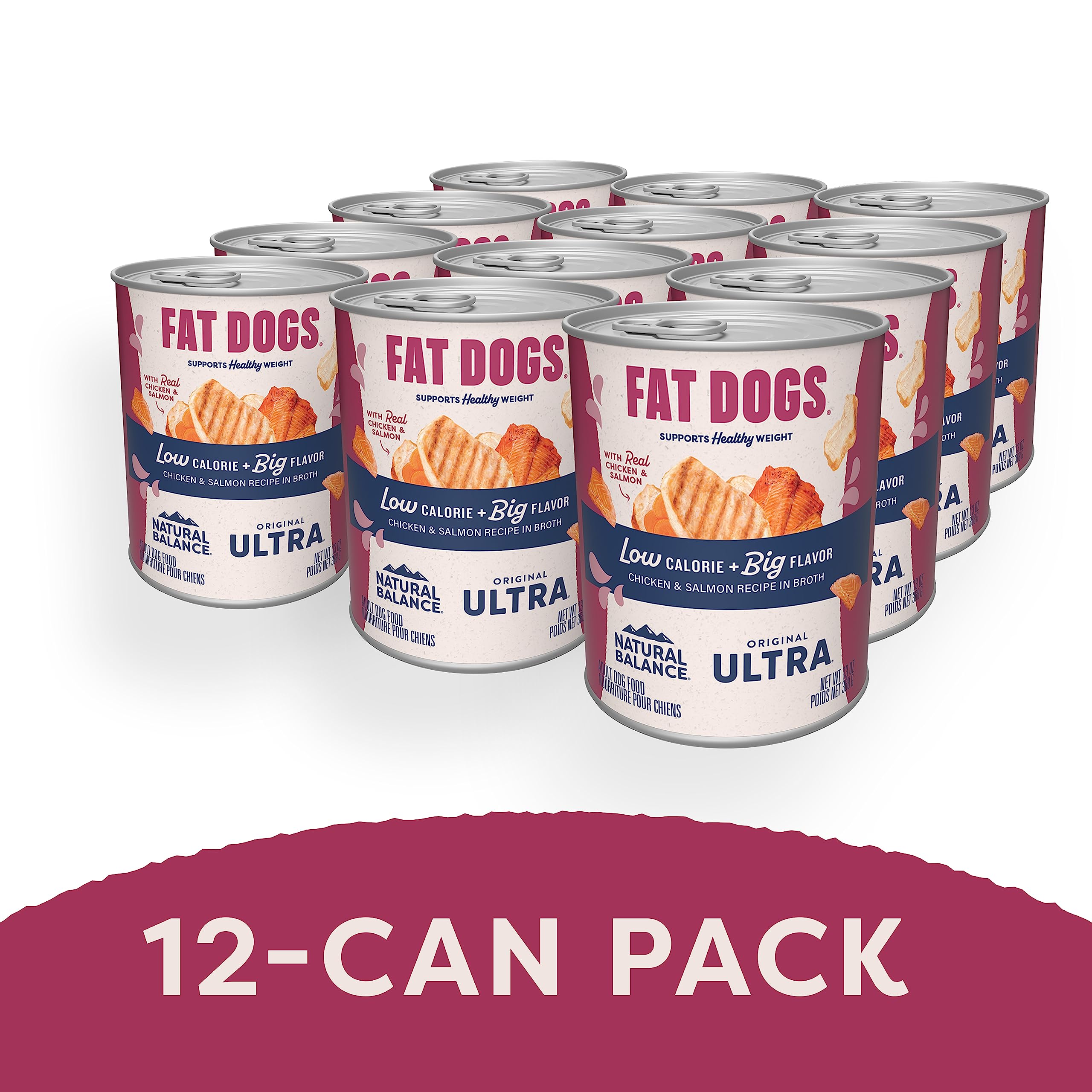 Natural Balance Fat Dogs ingredientes-vegetales-fibra: apoyo digestivo con fibra natural.