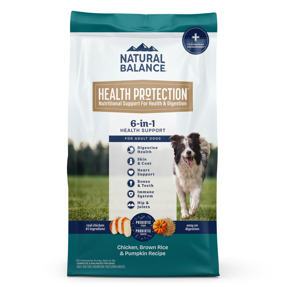 Natural Balance Health Protection bolsa 4 libras para apoyo general de la salud del perro