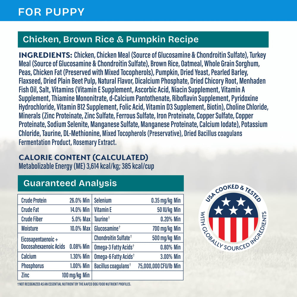 Natural Balance Health Protection Puppy: ingredientes naturales sin maíz, soja ni trigo