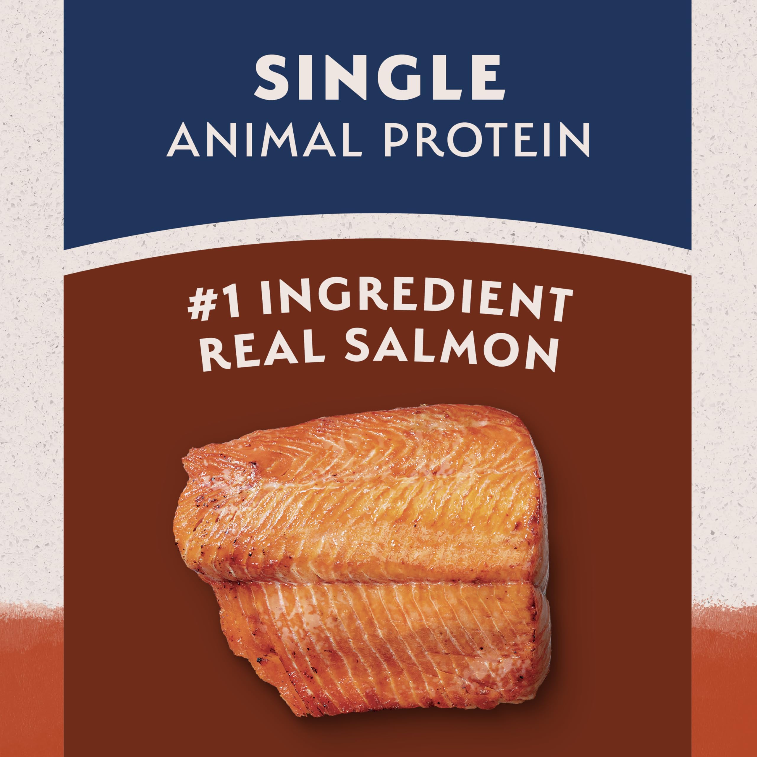 Natural Balance ingredientes limitados con salmon y batata para digestión suave.