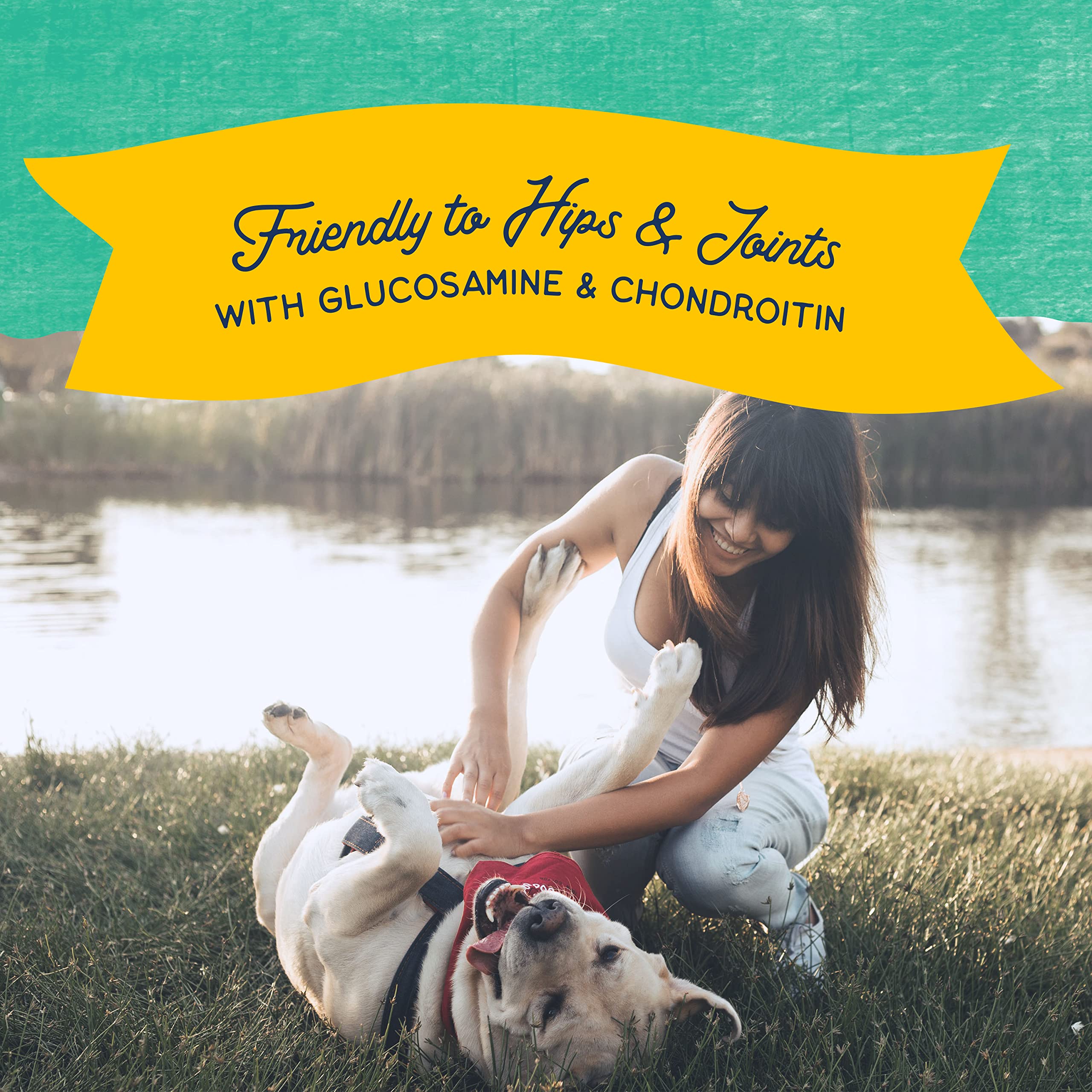 Ideal para premiar a perros adultos durante paseo y juego.