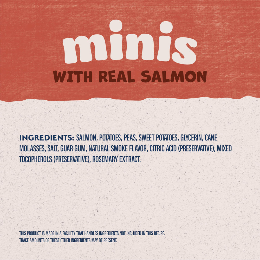 Natural Balance Mini-Rewards Receta de salmón, sabor que motiva entrenamientos