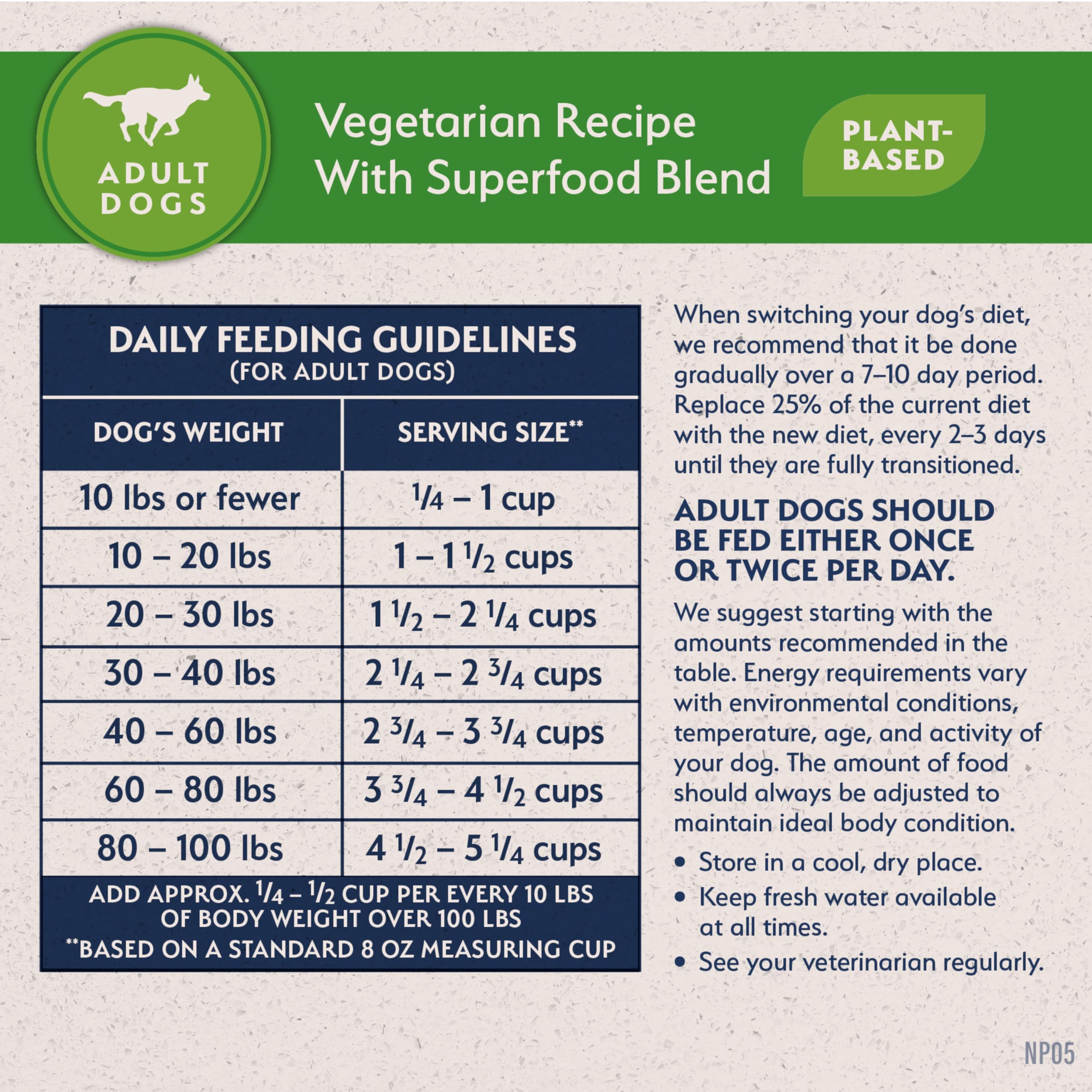 Natural Balance nutricion completa y equilibrada para perros vegetarianos