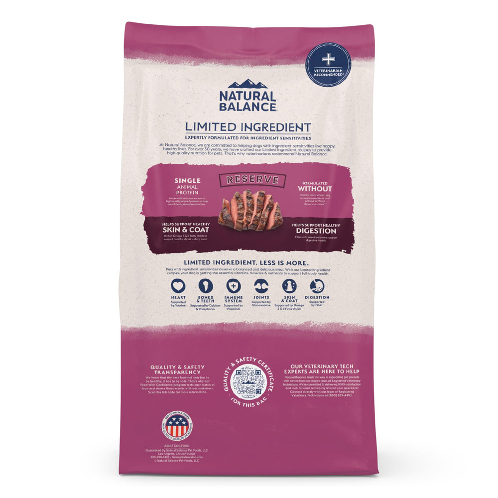 Natural Balance nutrición diaria para perros adultos.