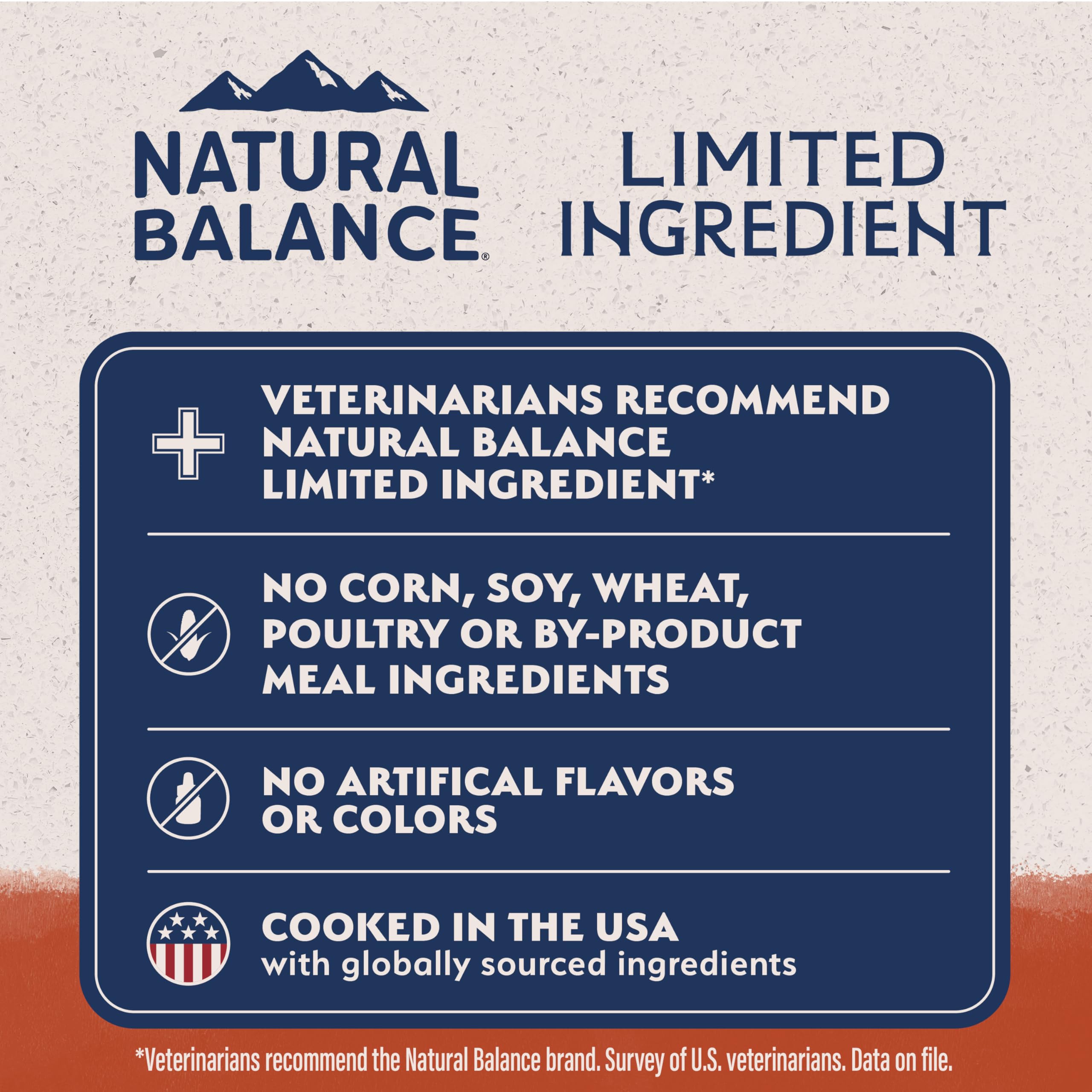 Natural Balance nutricion equilibrada con salmon y batata para sistema inmunologico.