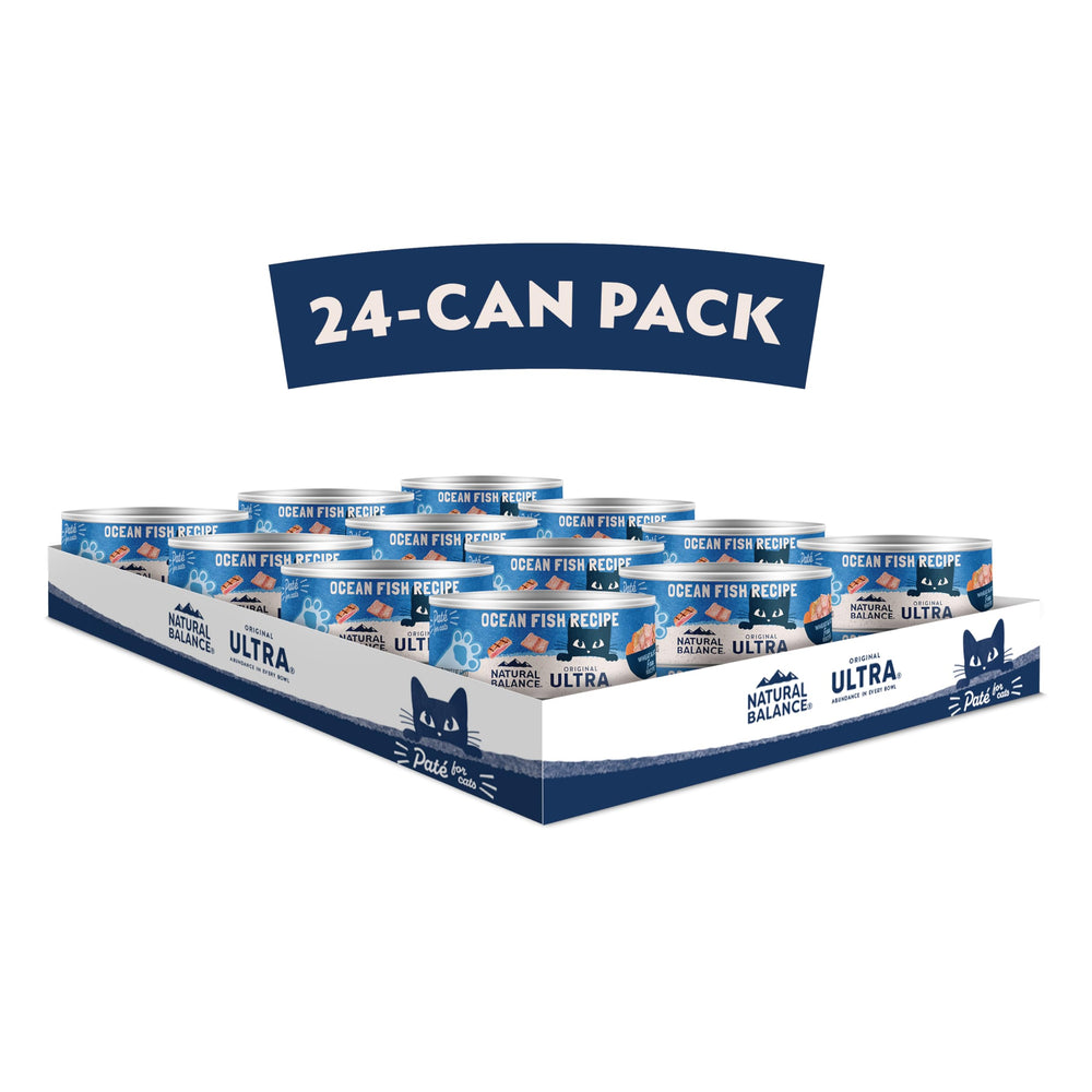 Natural Balance Original Ultra para gatos en lata de atun oceano, proteína de calidad