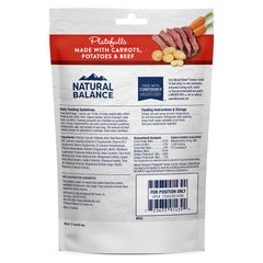 Natural Balance Platefulls porción individual lista para servir como comida o aderezo.