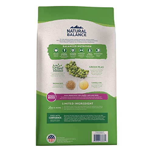 Natural Balance: proteina vegetal y granos para una nutrición vegetariana segura y equilibrada.