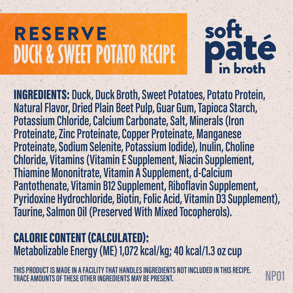 Natural Balance Reserve: favorece la digestión saludable en gatos adultos.