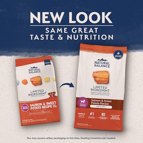 Natural Balance salmón como primera proteína para músculos y energía ligera