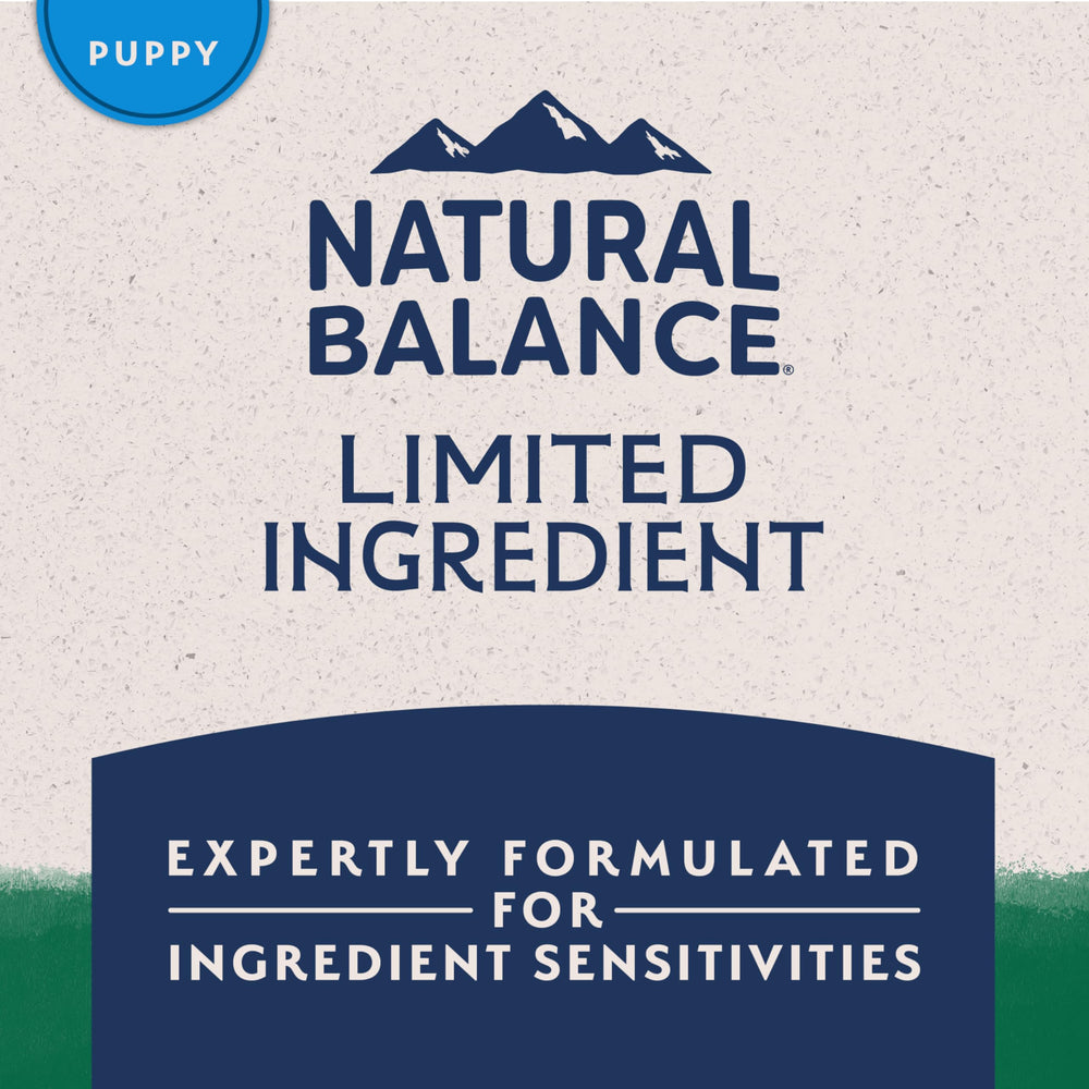 Natural Balance sin maíz trigo soja, fórmula clara para sensibilidades.