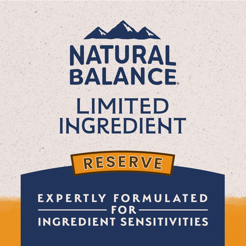 Natural Balance Sin pollo ni granos, opción para dietas sin alérgenos.