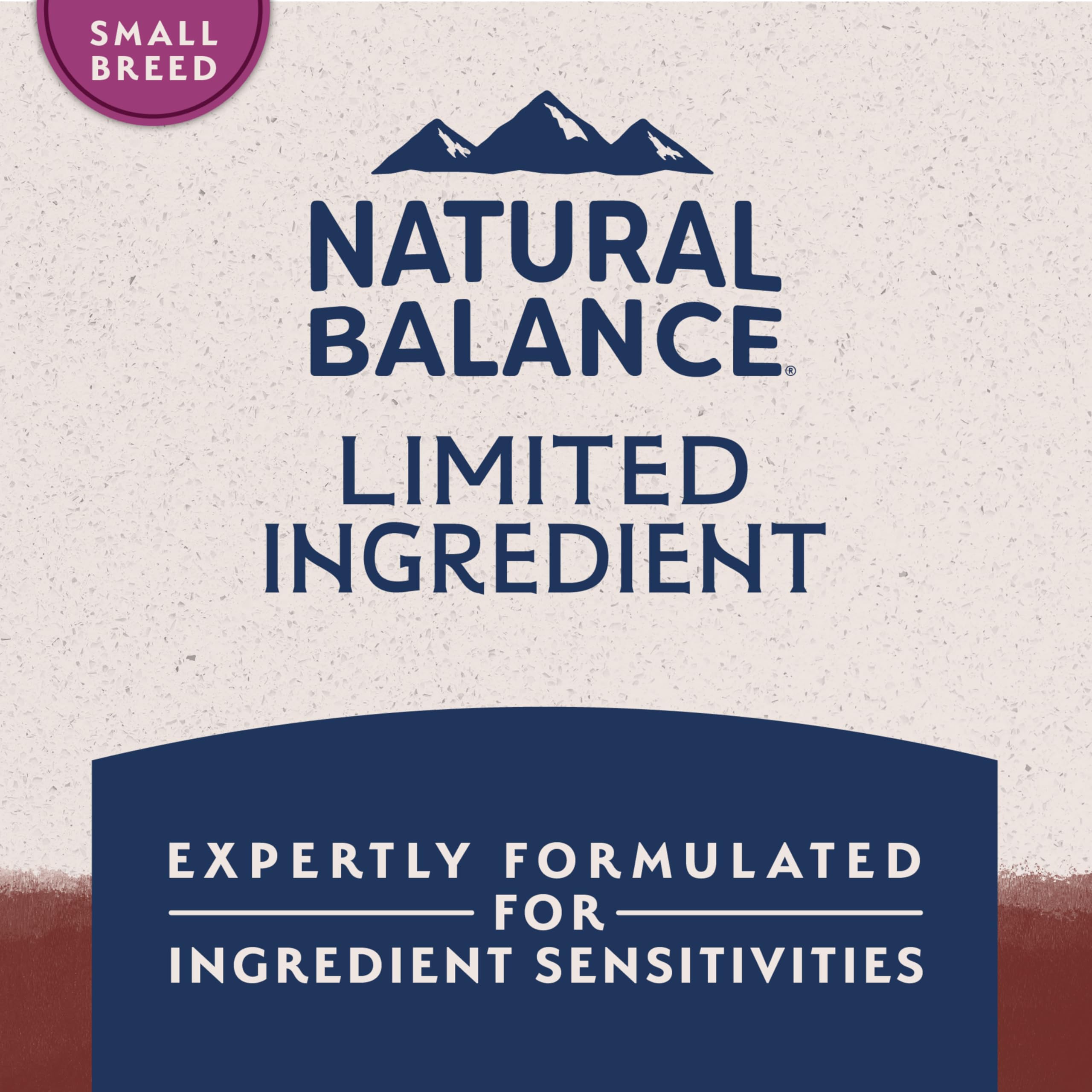 Natural Balance textura crujiente ayuda a limpiar dientes durante la comida
