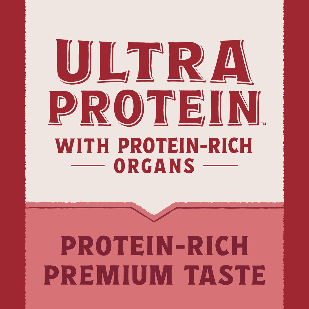 Natural Balance Ultra Proteína usa salmón real como ingrediente principal para proteína digestible.