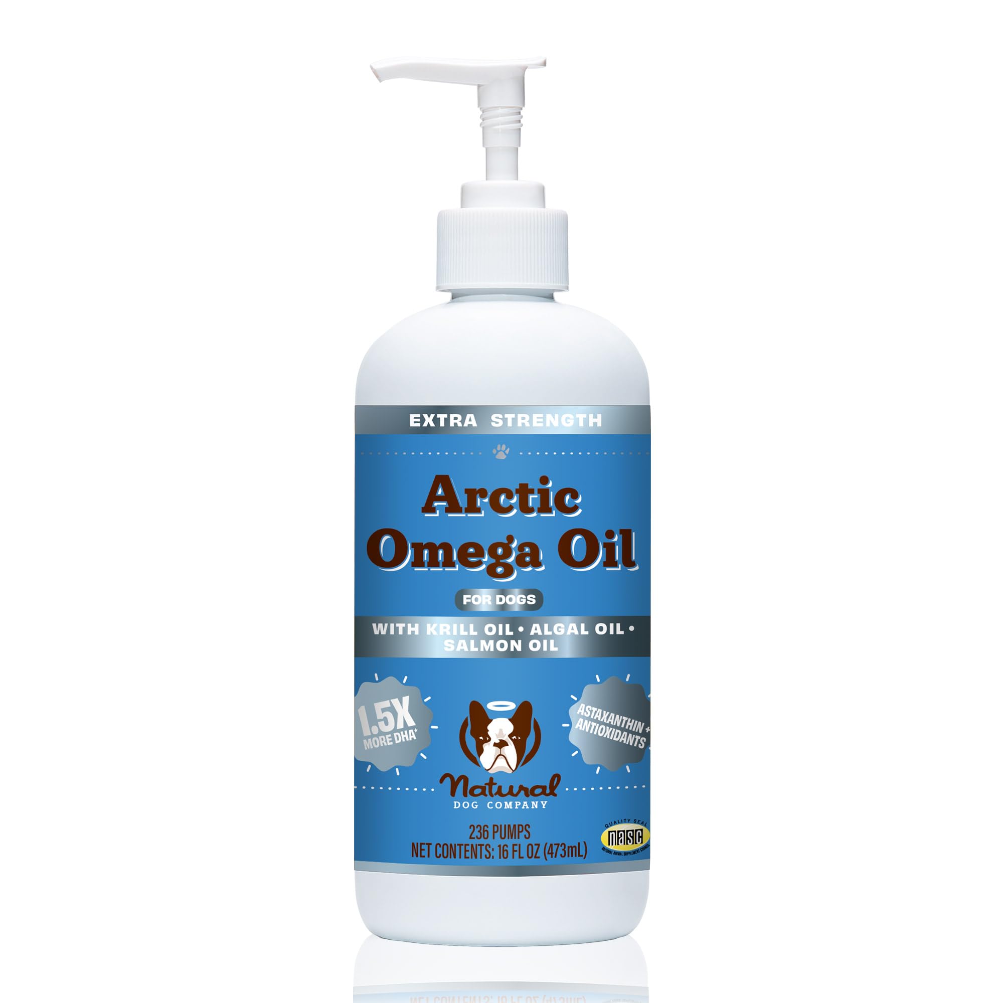 Sellos NASC y ORIVO que respaldan calidad y trazabilidad de Arctic Omega Oil