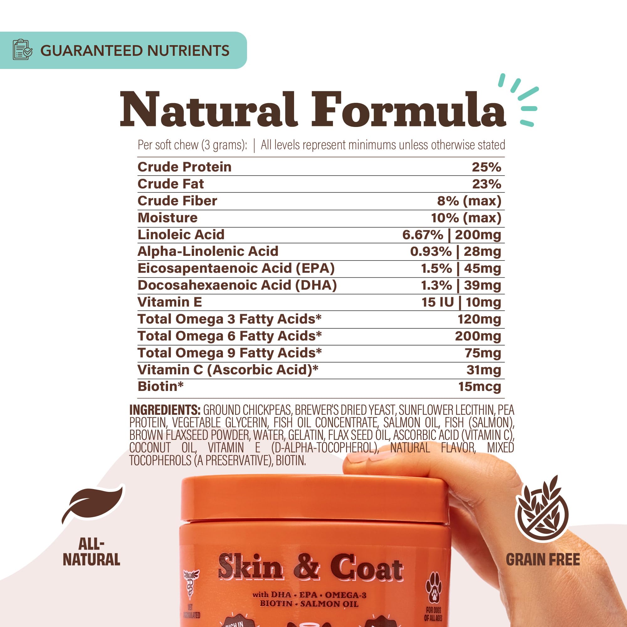 Natural Dog Company sello NASC garantiza calidad y seguridad
