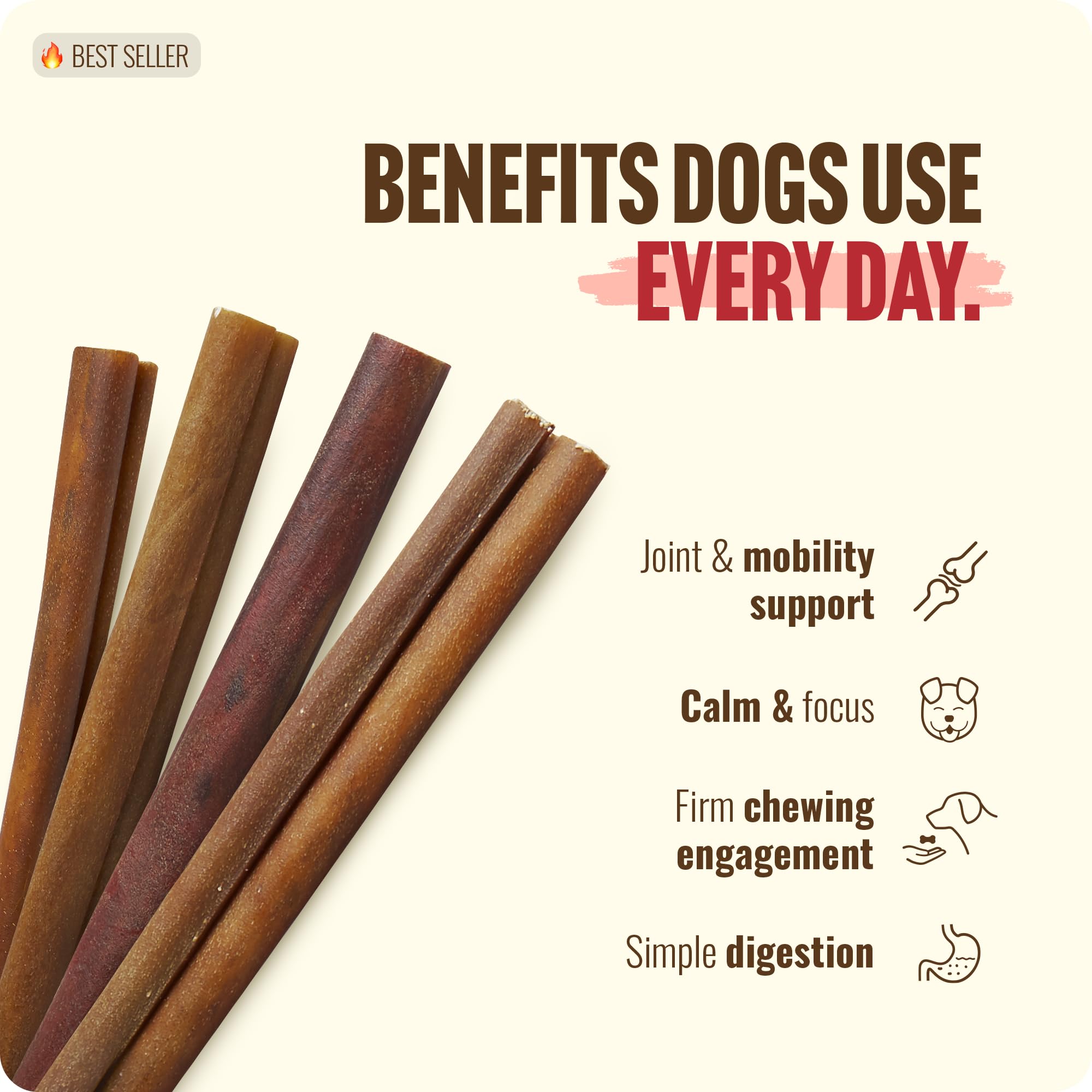 Natural Farm Collagen Sticks pour peau et pelage sains