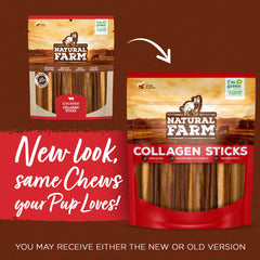 Palitos rellenos de colágeno con sabor bully para perros, fomenta la masticación responsable.