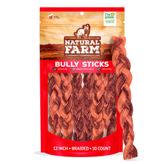 Natural Farm palitos masticables sin olor de 12 pulgadas para perros activos