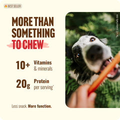 Natural Farm Paquete de 25 Bully Sticks para perros grandes