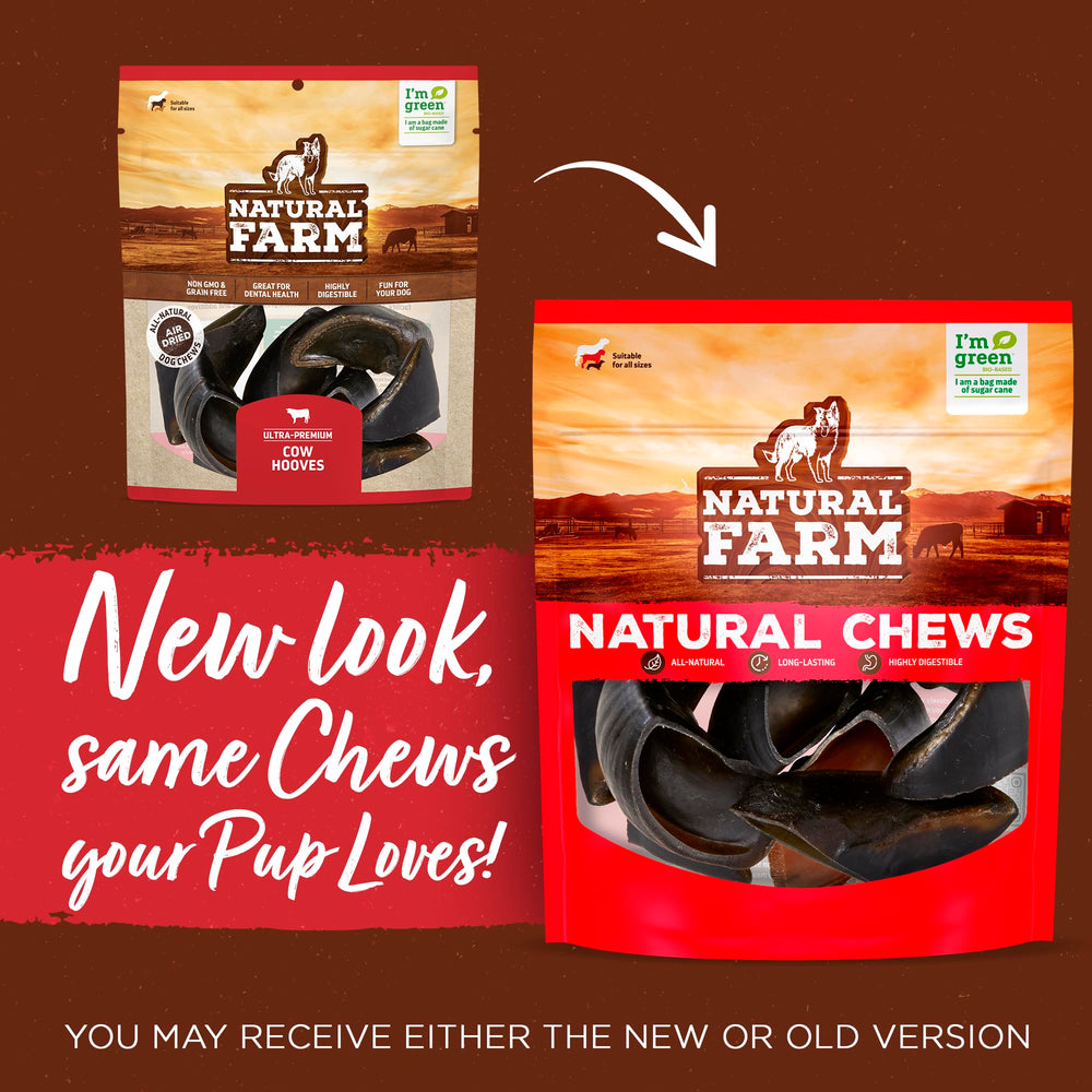 Natural Farm: perro masticando pezuña, entretenimiento duradero