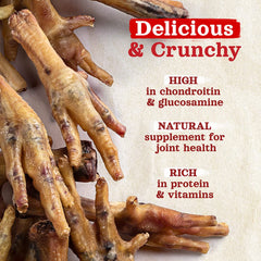 Natural Farm snack sin uñas para perros, facilita digestión y sabor