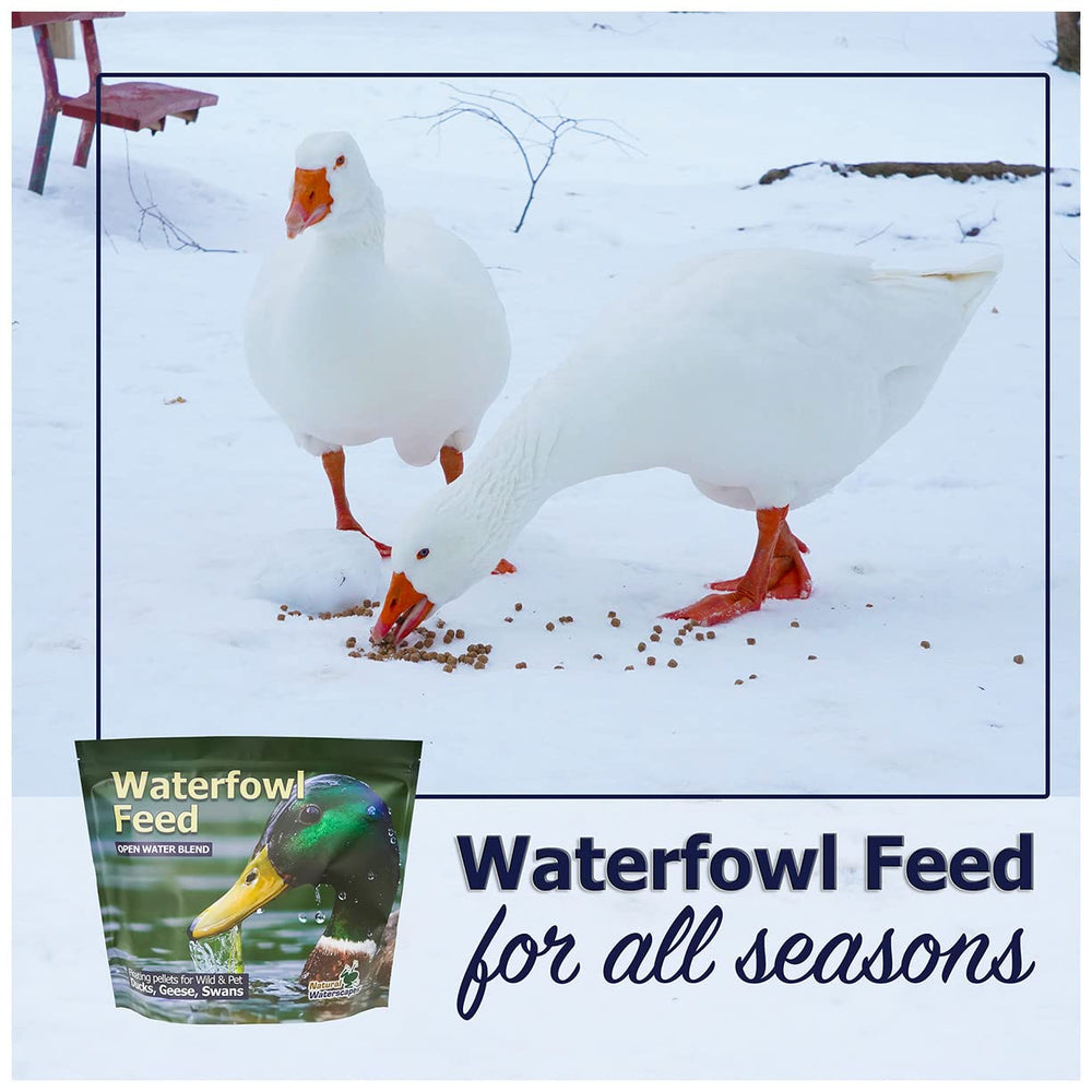 Natural Waterscapes Alimento para aves acuáticas: harina de pescado como proteína de calidad