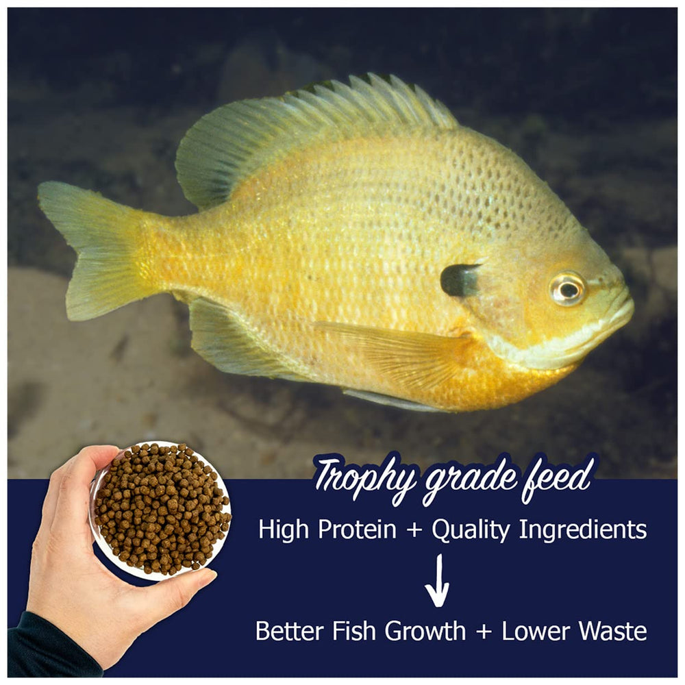Natural Waterscapes ingredientes de alta calidad para alimento de peces de juego