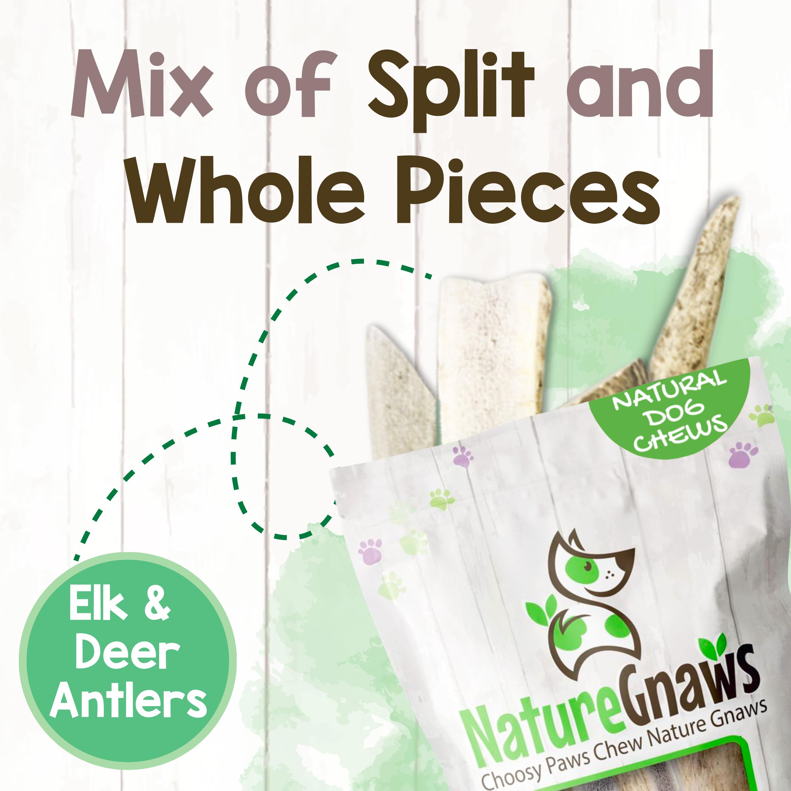 Nature Gnaws: alternativa sin cuero crudo para perros activos