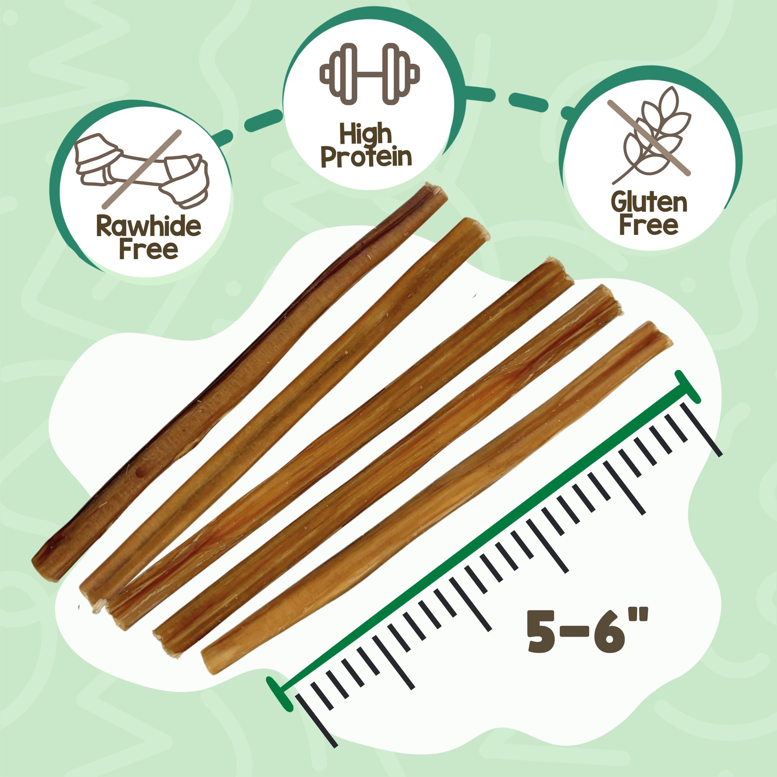 Nature Gnaws palito extra-delgado para perros pequeños, duradero y sin olor para cualquier momento.