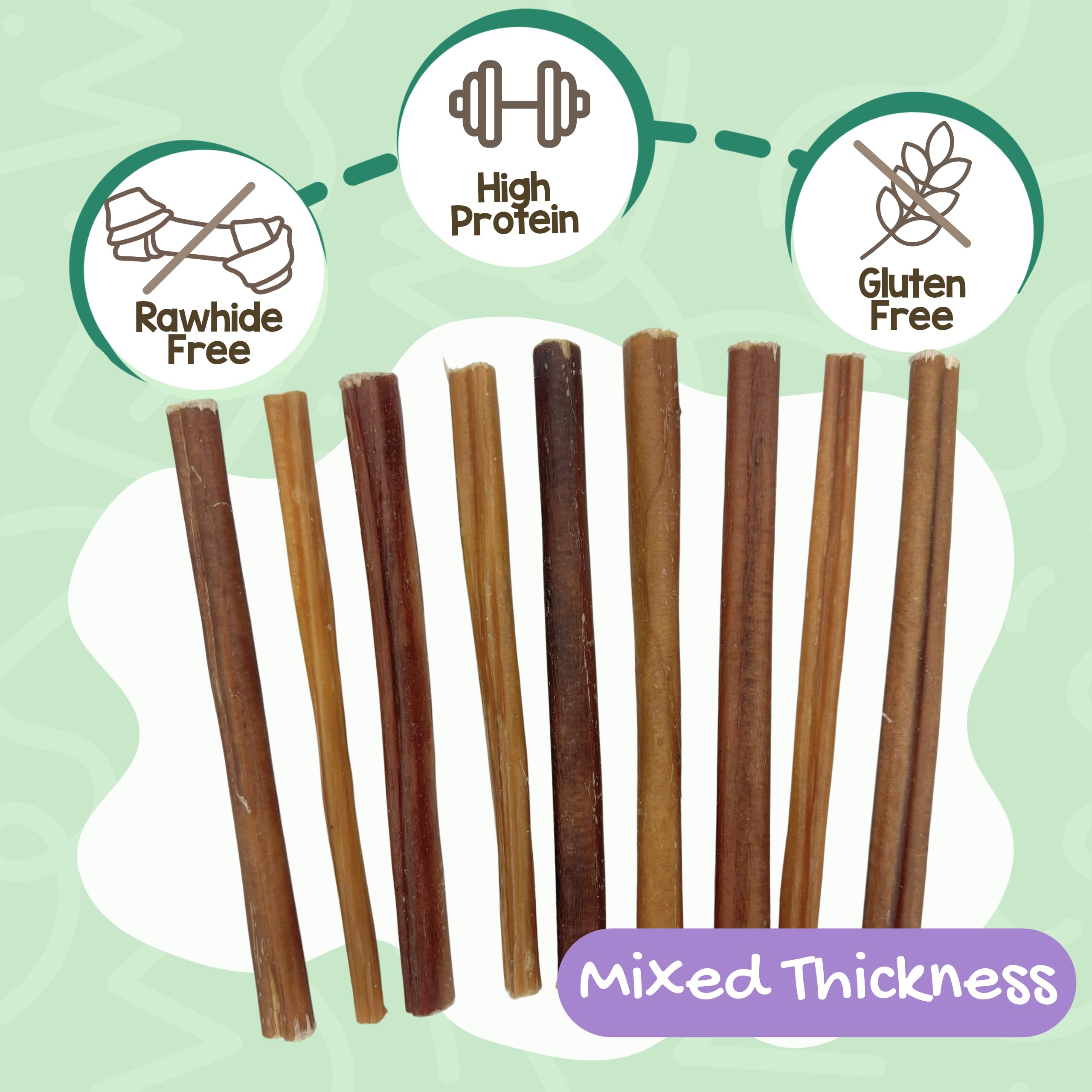 Nature Gnaws palitos finos para cachorros, dentición natural durante el juego