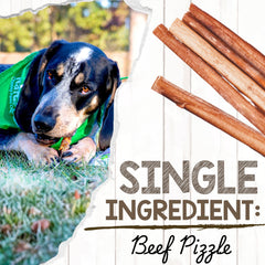 Nature Gnaws palitos bully sin gluten, aptos para perros sensibles.